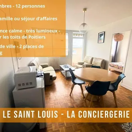 Apartmán Le Saint Louis- Parking -poitiers Centre - Dortoir Poitiers